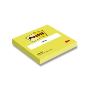 Karteczki Post-it 76x76mm (654-NG) jaskrawozielone (100)
