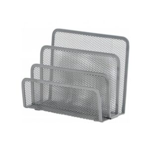 Sorter do korespondencji Q-Connect 3 przegrody metalowy srebrny